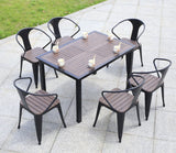 Akai Outdoor Composite Wood Table Set