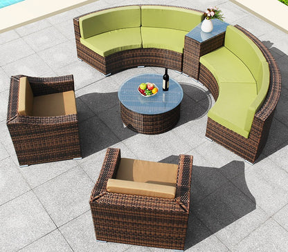 Lourenco Rattan Sofa Set