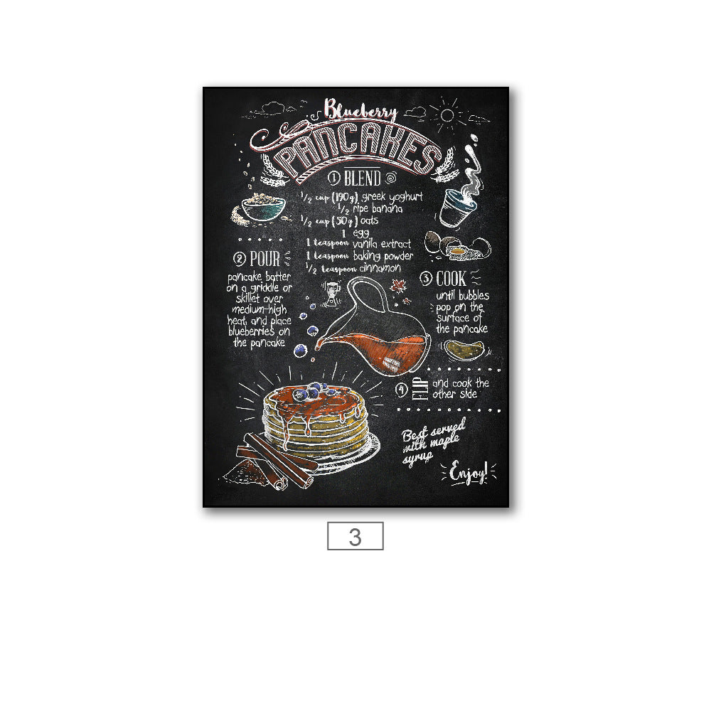 Food Canvas Decoration Painting