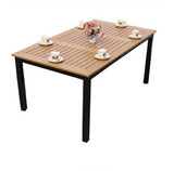 Akai Outdoor Composite Wood Table Set