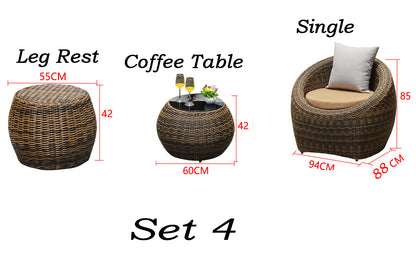 Lagoa Outdoor Rattan Sofa