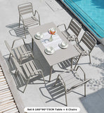 Linden Outdoor Table & Chairs Set
