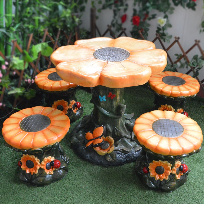 Terran Sunflower Outdoor Table & Chairs