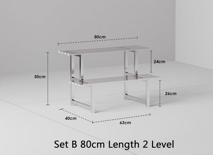 Terran Stainless Steel Multi Level Plant Stand