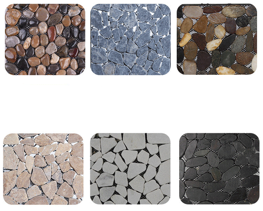 DIY Balcony Pebble Stone