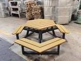 Titus 6 Seater Outdoor Table And Bench Set