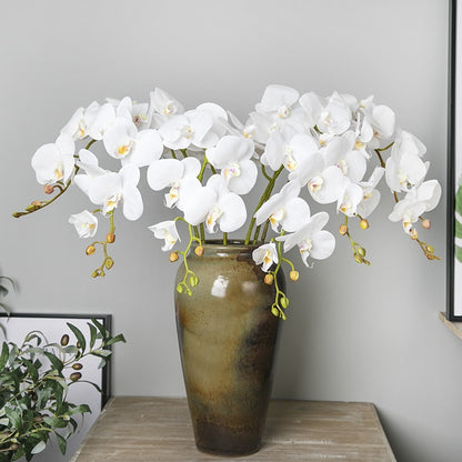 Artificial Silk White Orchid Flowers