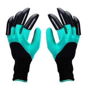 Durable Waterproof Hand Claw Garden Rubber Gloves