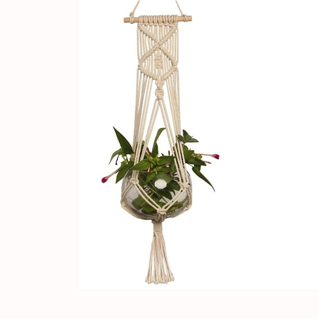 Handmade Rope Pots Hanger Holder