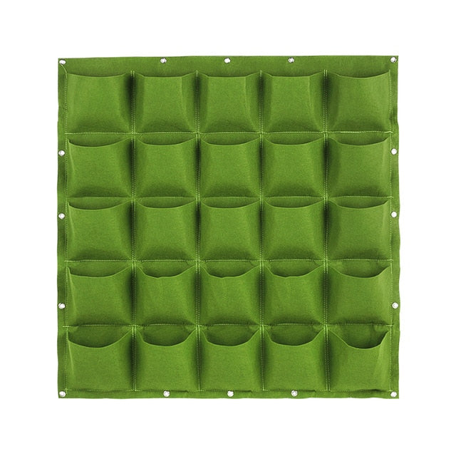 4/7/9/18/25/36/49/72 Pockets Green Wall Planting Bags