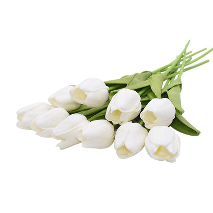 10PCS  Artificial Tulip Flower