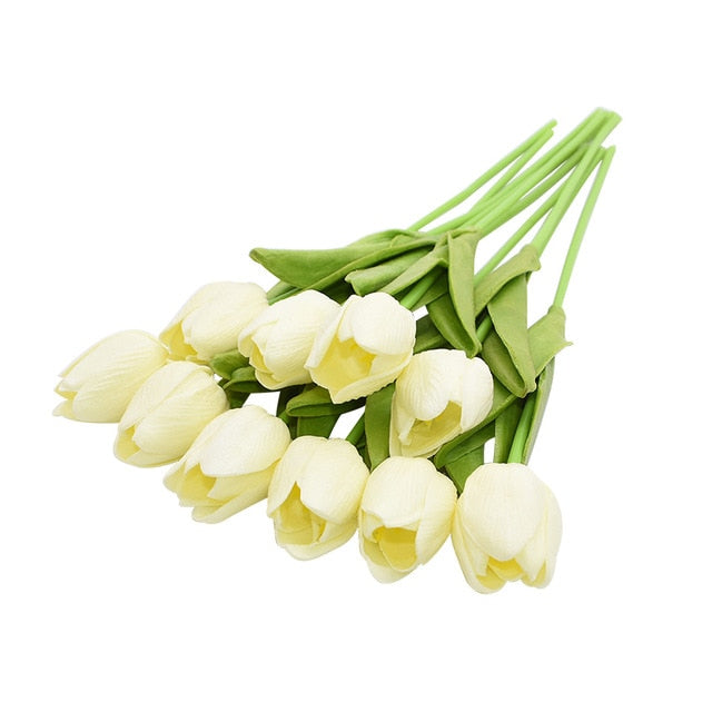 10PCS  Artificial Tulip Flower