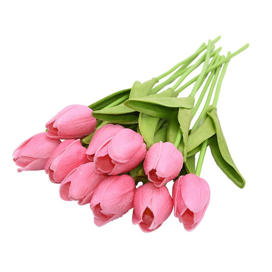 10PCS  Artificial Tulip Flower