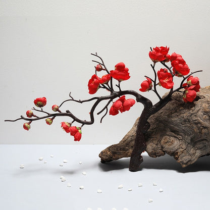 Cherry Red Plum Blossom