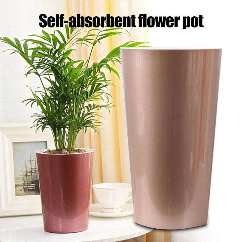 Automatic-Watering Planter Flower Pot