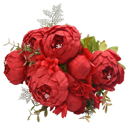 1Bunch European Artificial Peony Flowers