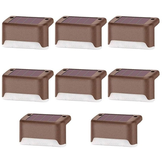 4/8X Solar Powered Deck Lights
