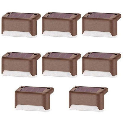 4/8X Solar Powered Deck Lights