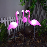 Flamingo Solar Power Light Garden Deco