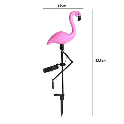 Flamingo Solar Power Light Garden Deco