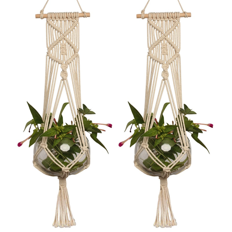 Handmade Rope Pots Hanger Holder