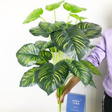 Tropical Monstera Large Artificial Palm Tree