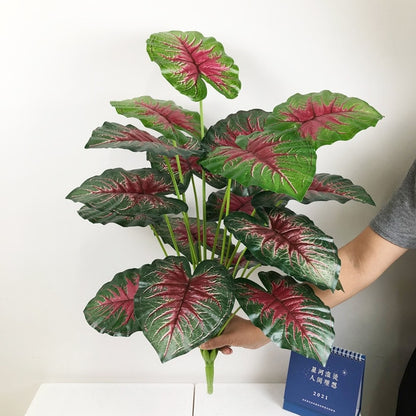 Tropical Monstera Large Artificial Palm Tree