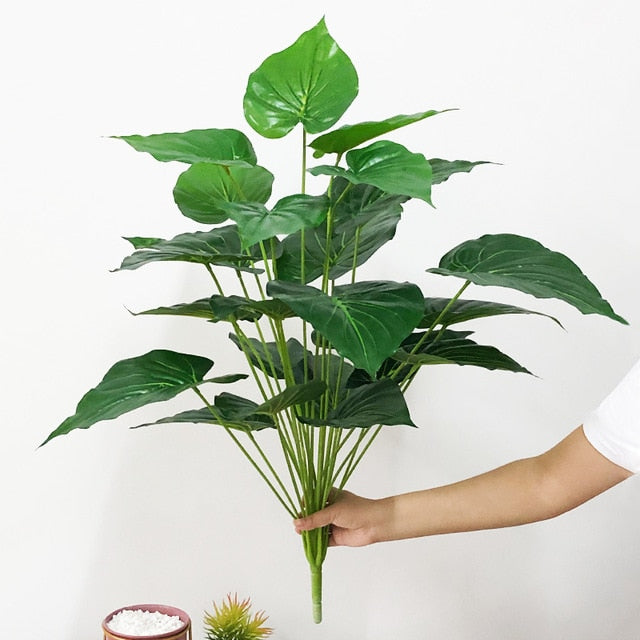 Tropical Monstera Large Artificial Palm Tree