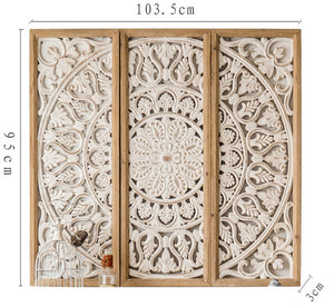 Carved Wooden Wall Decoration