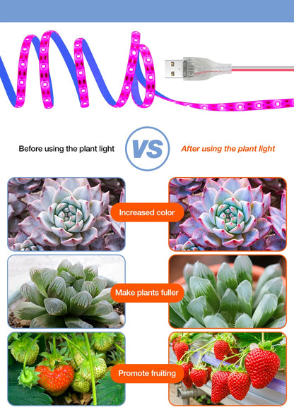 LED Full Spectrum USB 5V Grow Light