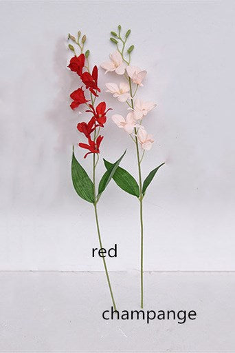 Artificial Silk White Orchid Flowers