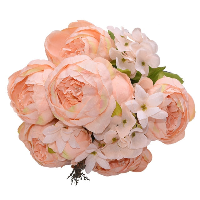 1Bunch European Artificial Peony Flowers