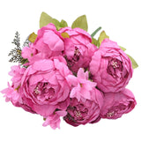 1Bunch European Artificial Peony Flowers