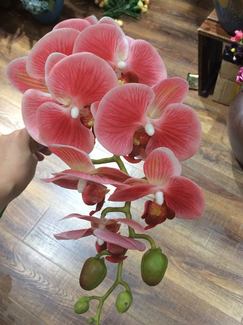1pcs 90cm artificial orchid flower