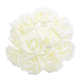 10/20/30Pcs 8cm Artificial PE Foam Rose Flowers