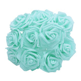 10/20/30Pcs 8cm Artificial PE Foam Rose Flowers