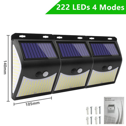 Brett Waterproof Garden LED Solar Motion Sensor Light