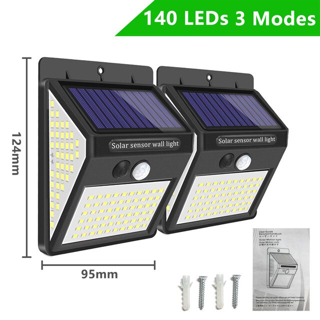 Brett Waterproof Garden LED Solar Motion Sensor Light
