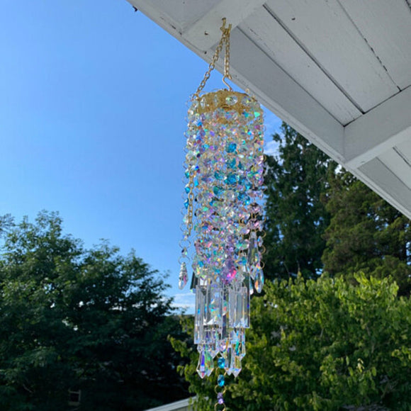 Colorful Crystal Wind Chimes