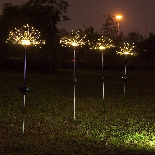 Solar Powered Outdoor Grass Globe
