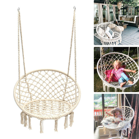 Outdoor Round Hammock Swing Hanging Chair